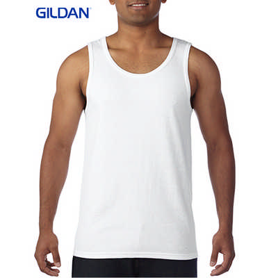 Gildan Heavy Cotton Adult Tank Top White (5200_WHITE_GILD)
